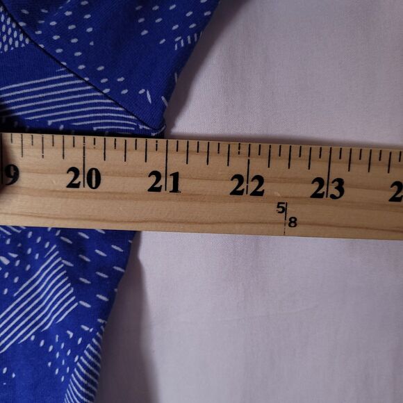 Adidas T Shirt Mens Medium Blue AOP Training - Picture 7 of 11